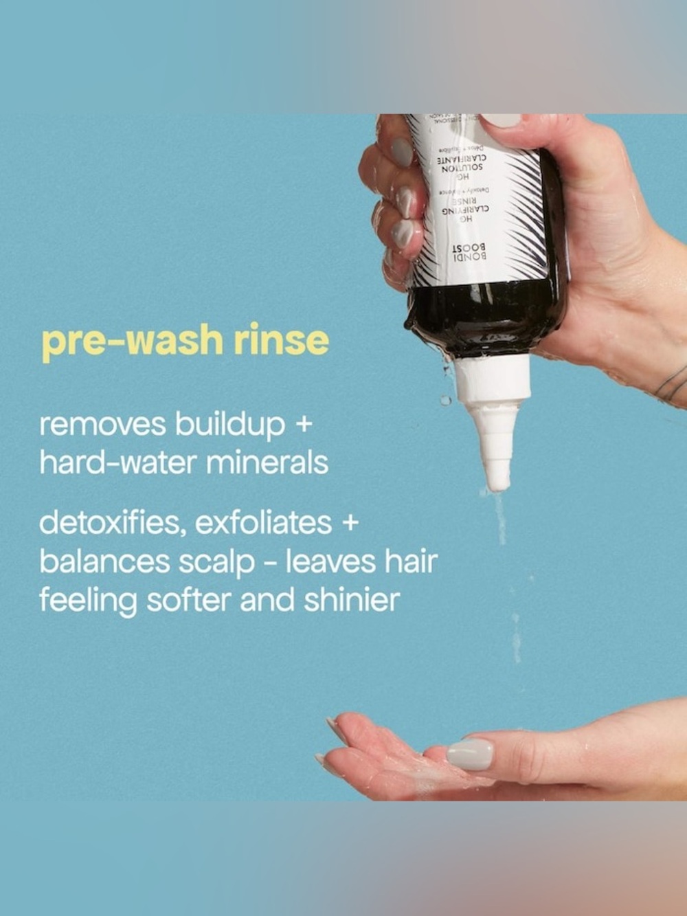 NWT Bondi Boost HG Clarifying Pre-Wash Treatment with Lactic Acid and Rosemary - Picture 4 of 6